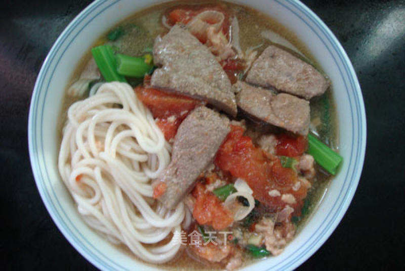 Lean Pork Liver Noodle recipe