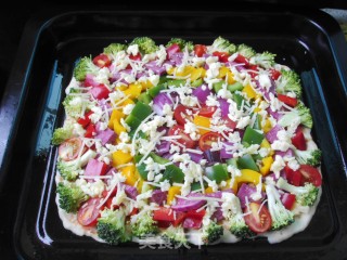 Rainbow Pizza recipe