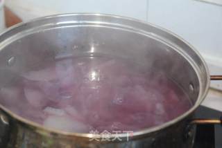 Sweet Purple Sweet Potato, Tremella and Snow Pear Soup-a Healthy and Skin-beautifying Drink that Will Not be Forgotten in All Seasons recipe