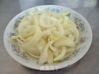 Stir-fried Rapeseed with Onions recipe