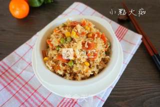 Rice Cooker Sausage and Vegetable Claypot Rice recipe