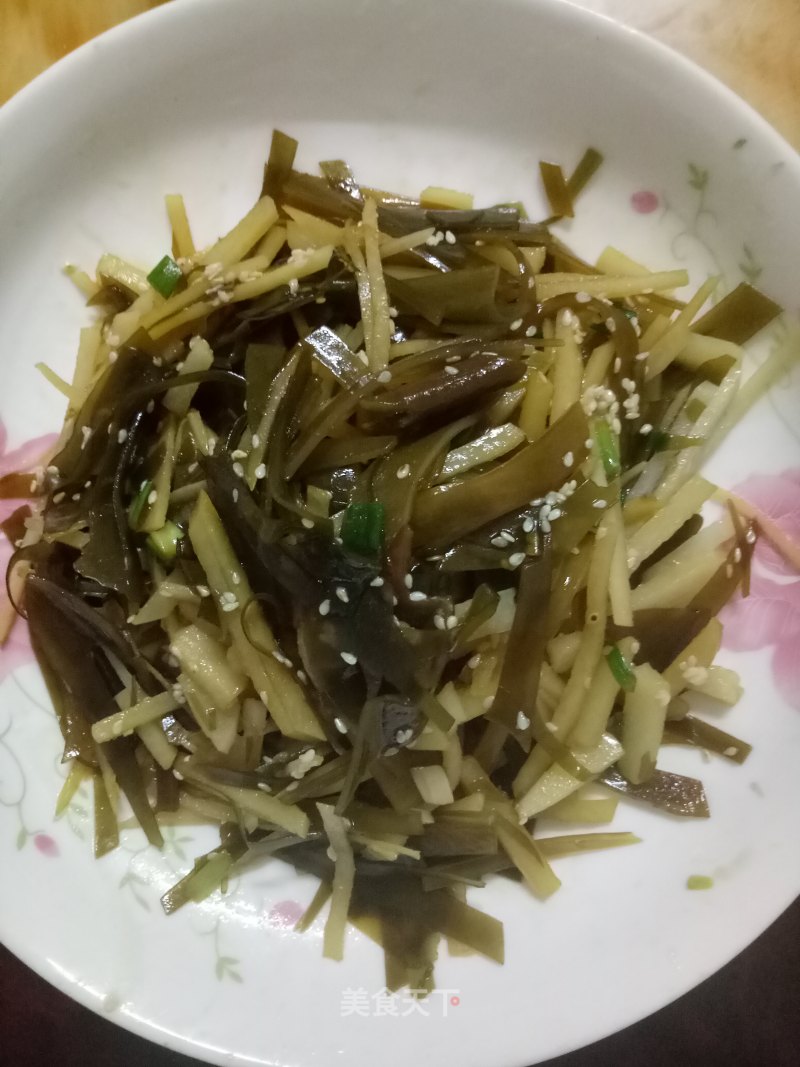 Cold Potato Kelp Shreds recipe