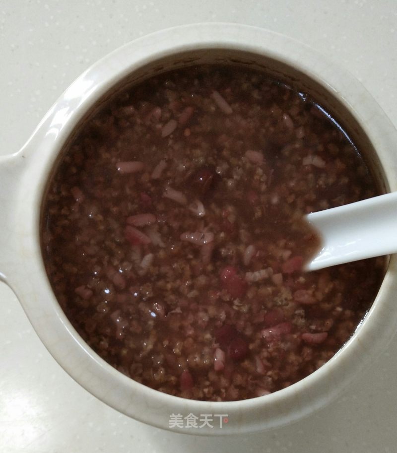 Red Bean Millet and Rice Porridge recipe