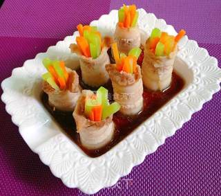 Assorted Pork Belly Rolls recipe