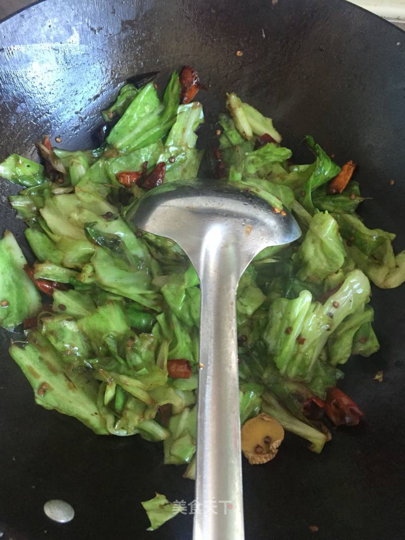 Hot Kohlrabi Cabbage recipe