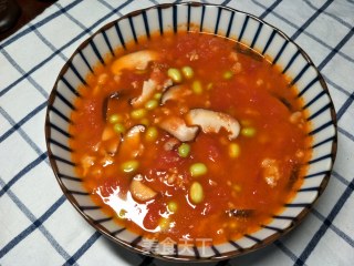 Tomato Edamame Soup recipe