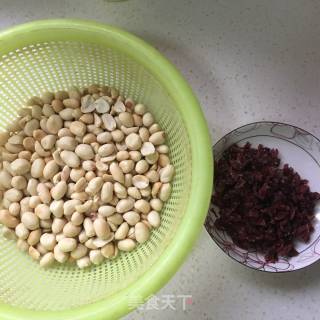Cranberry Nougat Peanut Candy recipe