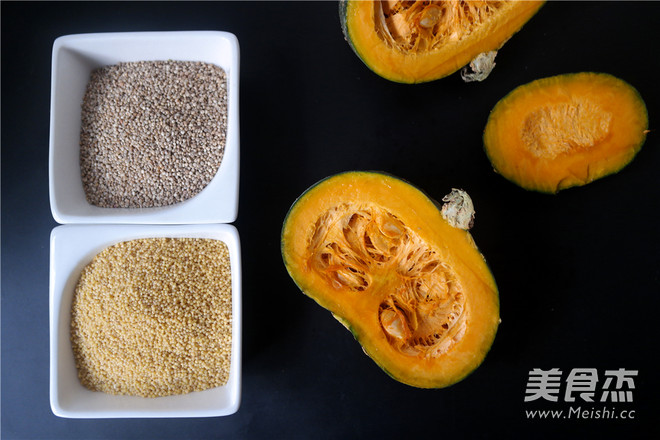 Millet Quinoa Pumpkin Rice recipe