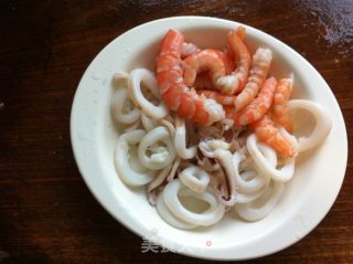 Seafood Lace Pizza recipe