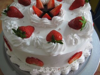 Strawberry Shado Cake recipe