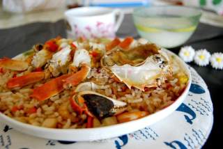 Sea King Crab Rice recipe