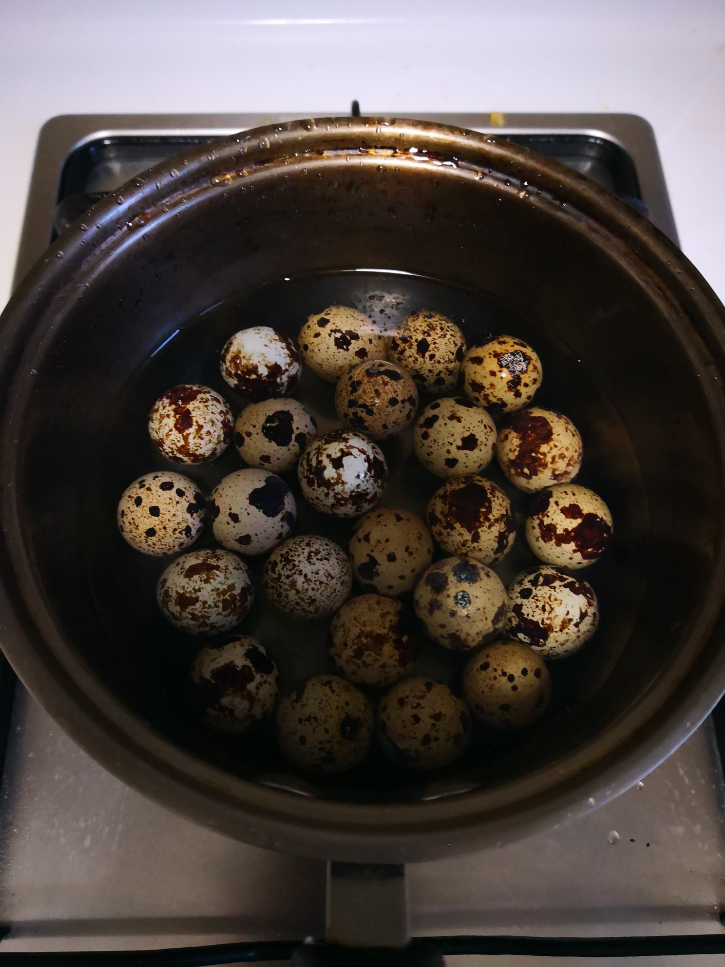 Braised Beans with Quail Eggs recipe