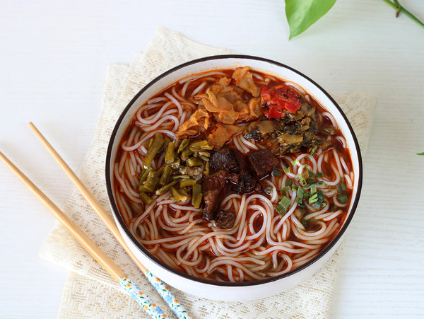 Braised Beef Rice Noodles (quick Version) recipe