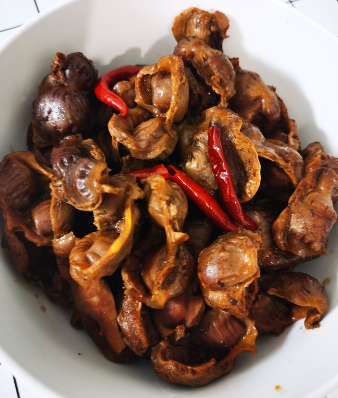 Additive-free Marinated Chicken Gizzards recipe