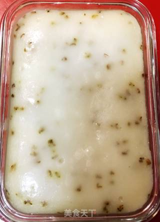 Osmanthus Cake recipe