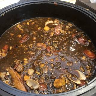 Seafood Three Sauce Stew Pot recipe