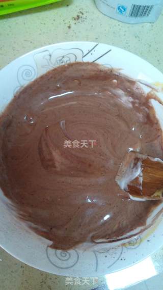 #柏翠大赛#cocoa Caramel Chiffon Roll recipe