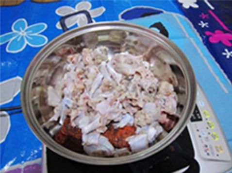 Spicy Bullfrog Hot Pot recipe