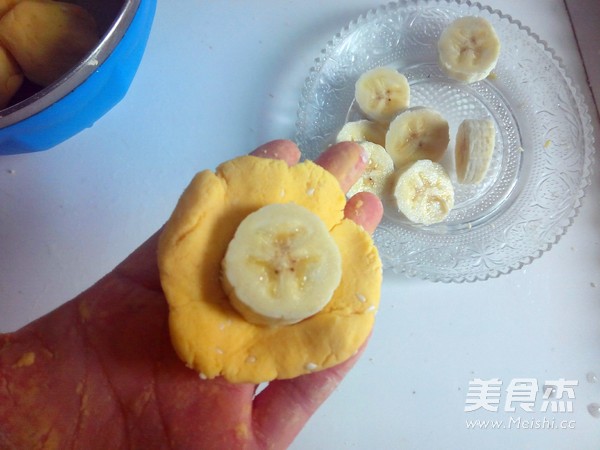 Banana Sweet Potato Cake recipe