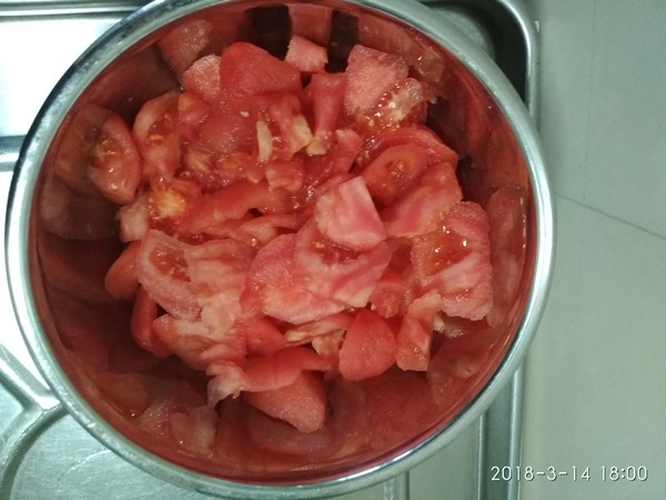 Marinated Noodles with Tomatoes recipe