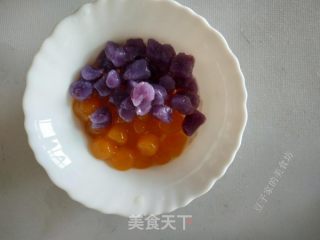 Dessert Milk Taro Balls recipe