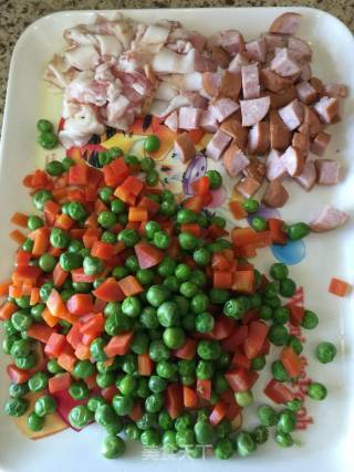 Baked Rice with Mixed Vegetables recipe