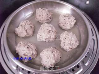 Handmade Mushroom Pork Balls recipe