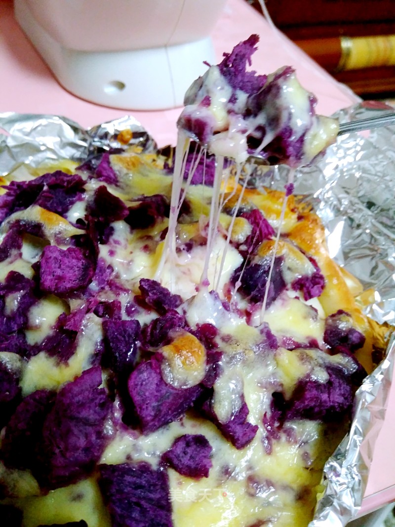 Purple Sweet Potato Pizza recipe