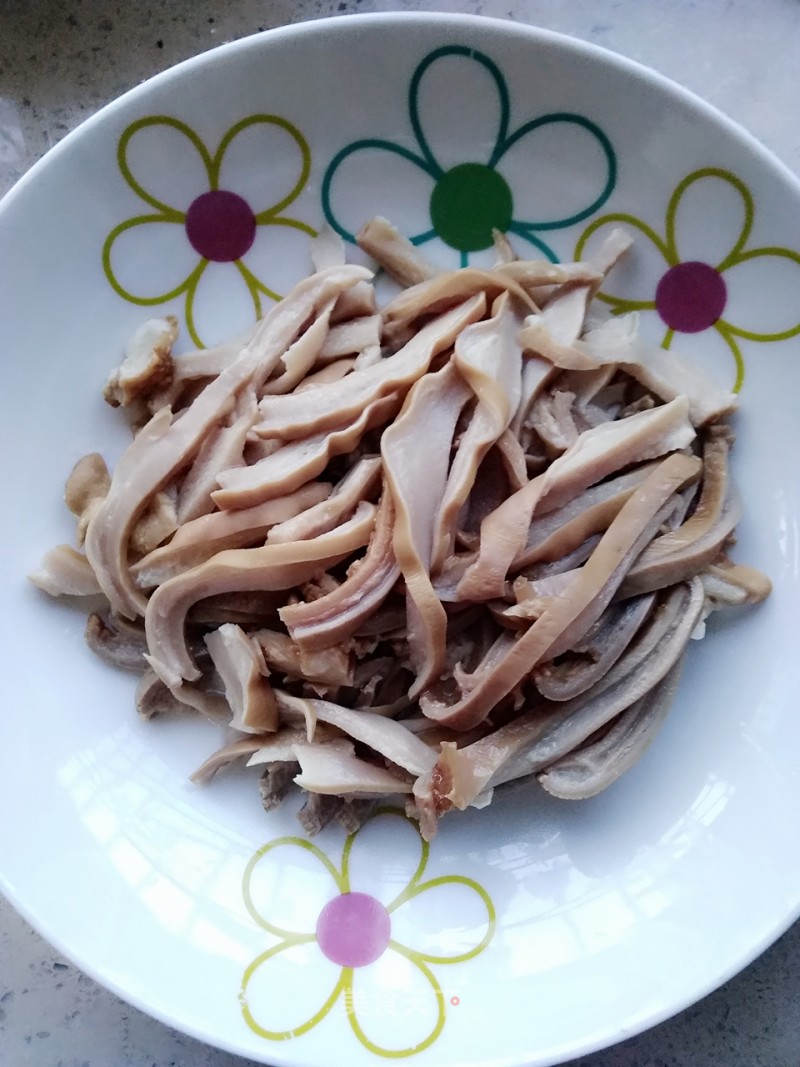 Cold Pork Belly Shreds recipe