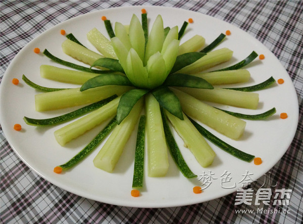 Cucumber Flower recipe