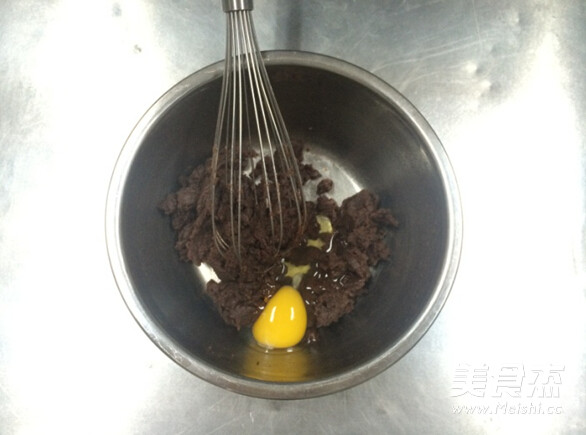 Chocolate Puffs with Custard Sauce recipe