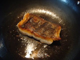 Left Mouth Fish Fillet with Spinach Miso Soup recipe