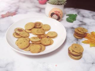 One of The Afternoon Tea Snacks, Egg Black Sesame Biscuits recipe