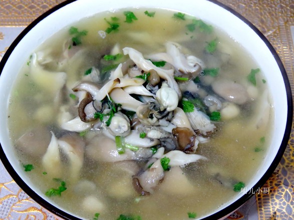 Oyster Mushroom Soup recipe
