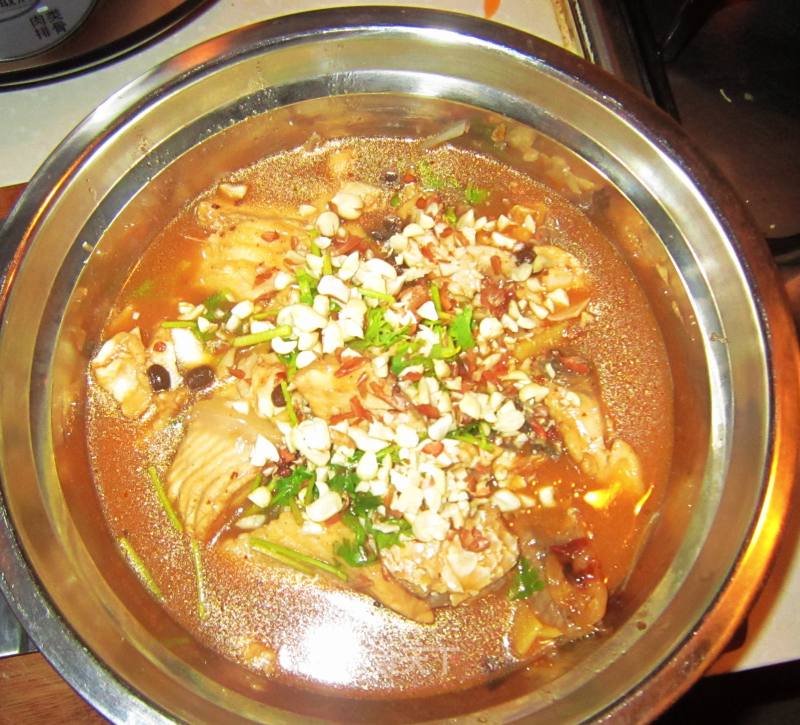 Not Too Spicy Boiled Fish recipe