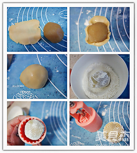 Super Detailed Cantonese-style Moon Cake Making Method recipe