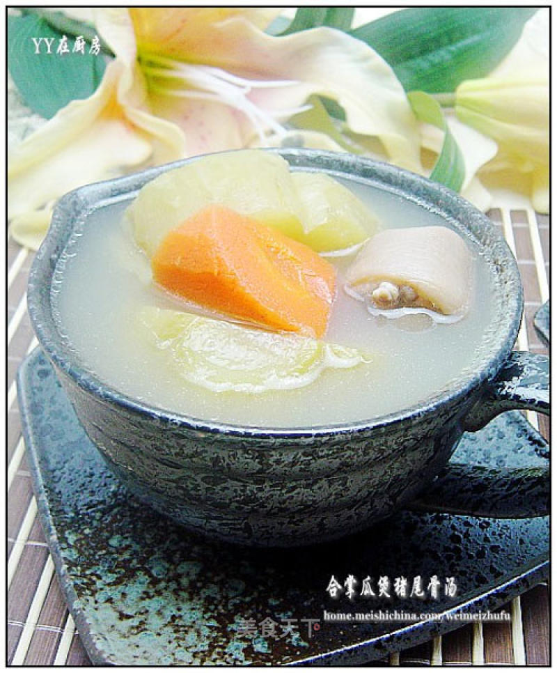 Gassho Melon Pot Pork Tail Soup