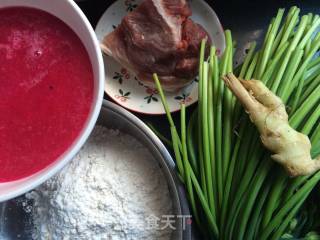 Romantic Rose Steamed Dumplings recipe