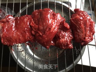 Red Glutinous Barbecued Pork# Oven美食# recipe