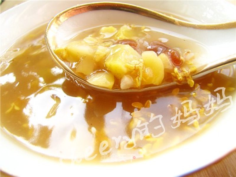 Osmanthus Chestnut Soup recipe