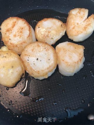 Dry Fried Scallops recipe