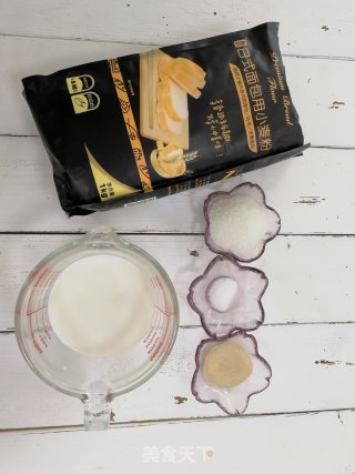 Oil-free Low-sugar Milk Toast recipe