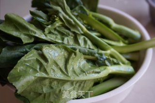 Stir-fried Kale with Bacon recipe