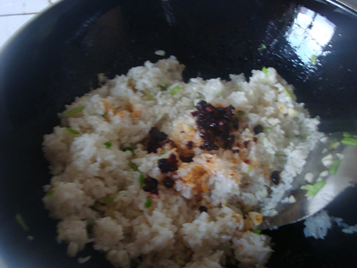 Garlic Egg Fried Rice recipe