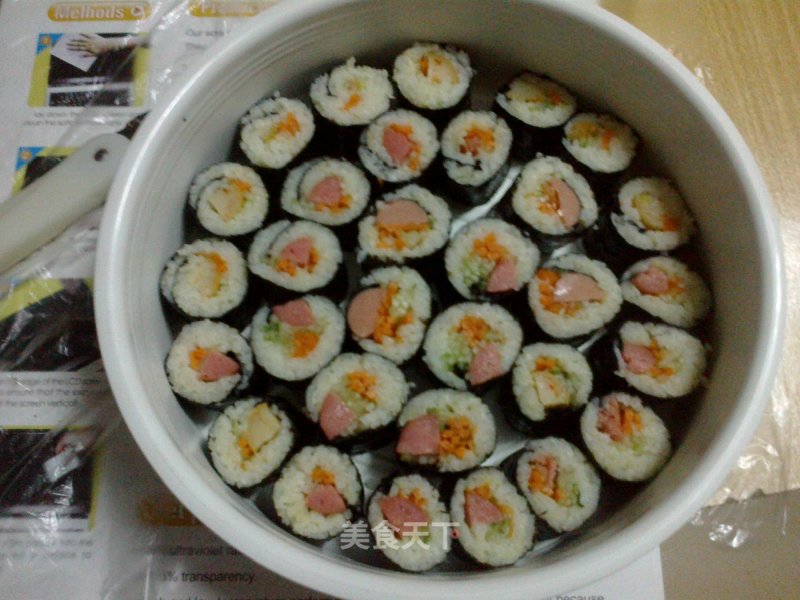 Dormitory Version of Simple Sushi recipe