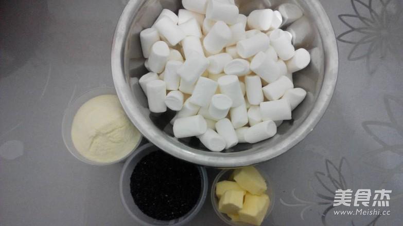 Black Sesame Nougat recipe