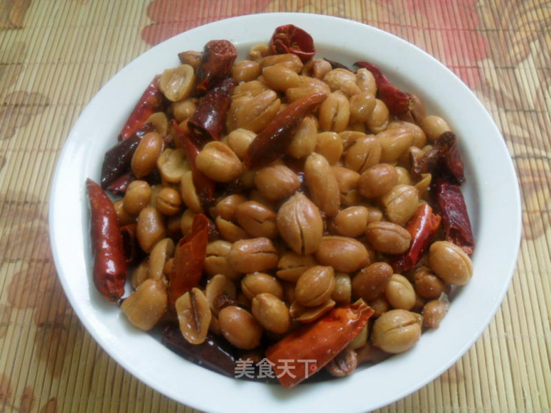 Homemade Delicious Snacks-spicy Peanuts recipe