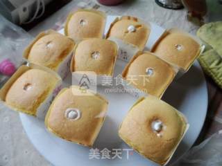 #aca烤明星大赛#cream Cup Sponge Cake recipe