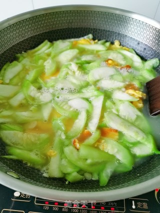 Egg Loofah Soup recipe