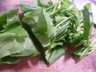 Spinach Mushroom Beef Ball Soup recipe